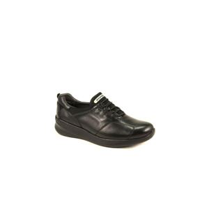 Forelli Women's Special Comfort Leather Shoes 54501 - Black