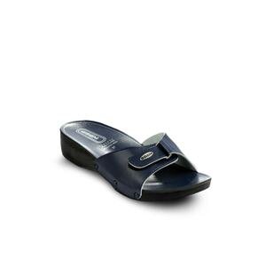 Esem Mules - Dark blue - Flat