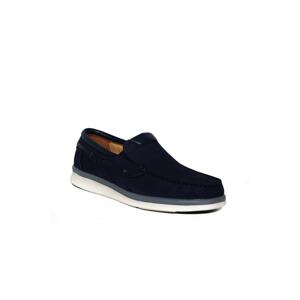 Forelli Adler-g Comfort Men's Shoes Navy Blue Nubuck