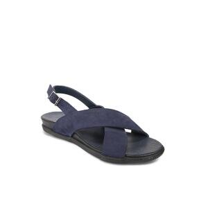 Forelli Sandals - Dark blue - Flat