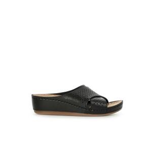 Esem Mules - Black - Flat