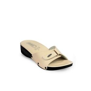 Esem Mules - Beige - Flat