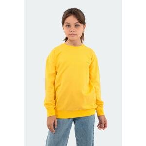 Slazenger Dna Kids Unisex Sweatshirt Yellow