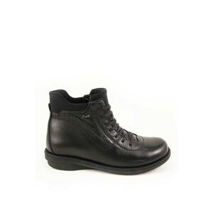 Forelli Ankle Boots - Black - Flat