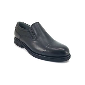 Forelli 44501-g Black Men's Casual Leather Comfort Shoes.