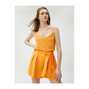 Koton Women's Orange Shorts & Bermudas