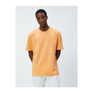 Koton Basic Oversize T-Shirt Crew Neck Short Sleeve Cotton