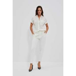 LADIES SHIRT L-KO-4022 WHITE