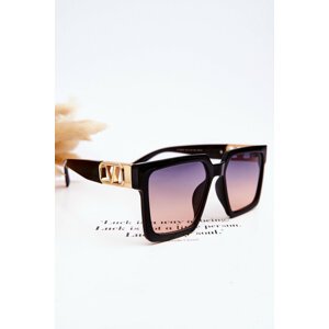 Classic Sunglasses V110063 Black Blue-Pink Gradient