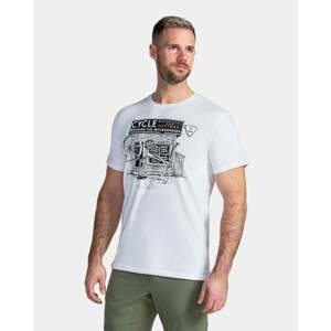 Men's cotton T-shirt KILPI PORTELA-M White