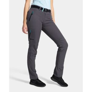 Women's outdoor pants KILPI BELVELA-W Dark gray