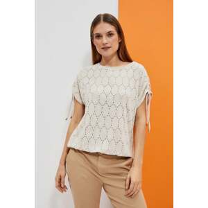 Moodo Women's T-shirt - light beige