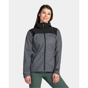 Women's softshell jacket KILPI RAVIA-W Dark gray