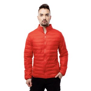 Men's Quilted Jacket GLANO - Red