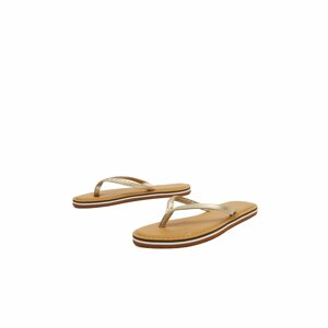 Women's flip-flops in gold color SAM 73 Mia