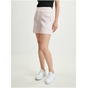 Light pink Ladies Sweatpants Shorts Guess Elly - Women