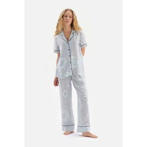 Dagi Pajama Set - Blue - Plain