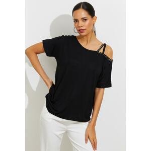 Cool & Sexy Blouse - Schwarz - Regular fit