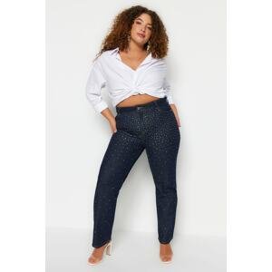 Trendyol Curve Plus Size Jeans - Blue - Bootcut