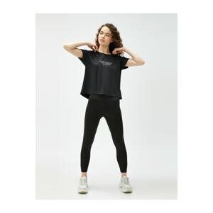 Koton T-Shirt - Black - Regular fit