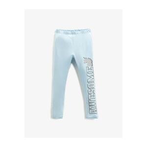 Koton Leggings - Blue - Normal Waist