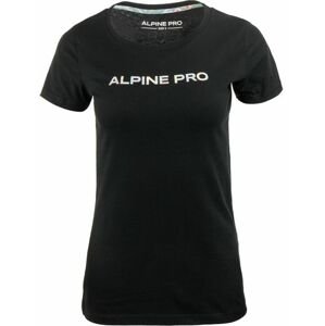 Women's T-shirt ALPINE PRO GABORA black