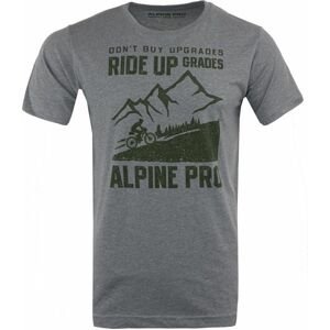 Men's T-shirt ALPINE PRO ZEBARO monument