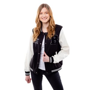 Women's Baseball Jacket GLANO - Black