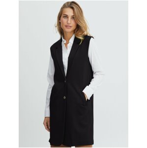 Black Women's Vest Fransa - Ladies