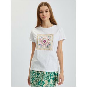 Orsay White Womens T-Shirt - Women