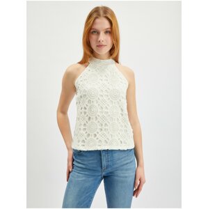 Orsay Creamy Women's Lace Top - Women