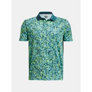 Under Armour T-Shirt UA Perf Floral Speckle Polo-GRN - Boys