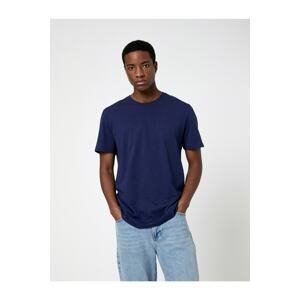 Koton T-Shirt - Dark blue - Regular fit