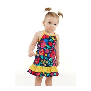 Denokids Floral Baby Girl Poplin Cotton Summer Dress