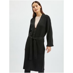 Orsay Black Ladies Long Cardigan - Ladies