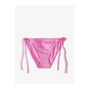 Koton Brazilian Bikini Bottom Basic with Side Tie Detail