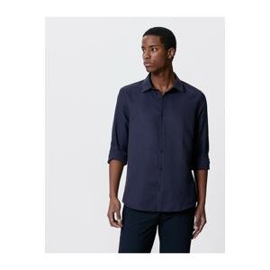 Koton Shirt - Dark blue - Regular fit