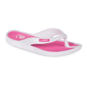 Women's flip-flops LOAP DUBLIN Pink/White