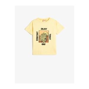 Koton T-Shirt Short Sleeve Crew Neck Cotton