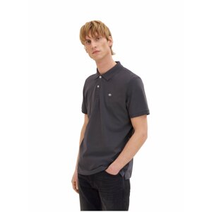 Dark gray men's polo shirt Tom Tailor - Men