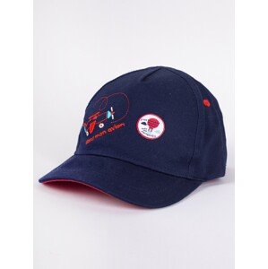 Yoclub Kids's Boy's Baseball Cap CZD-0628C-A100 Navy Blue