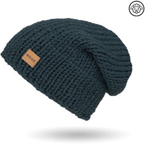 Merino čepice WOOX Meri Grau Beanie