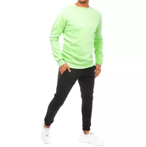 Green and black men's tracksuit Dstreet