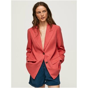 Brick Oversize Jacket Pepe Jeans Silvie - Ladies