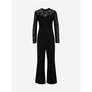 Orsay Black Women's Overall with Lace Detail - Women