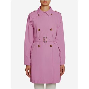 Light purple women's trench coat Geox