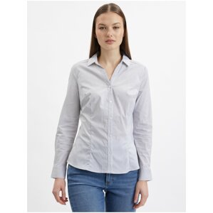 Blue-and-white women's striped shirt ORSAY