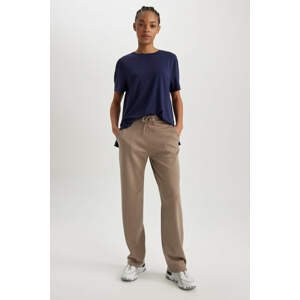 DEFACTO Standard Fit Wide Leg Trousers