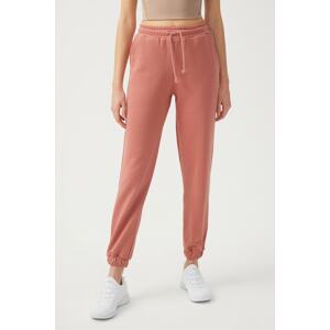 LOS OJOS Women's Rosehip Elastic Legs Joggers Sweatpants