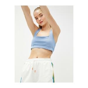 Koton Basic Sports Bra U Neck Slim Fit